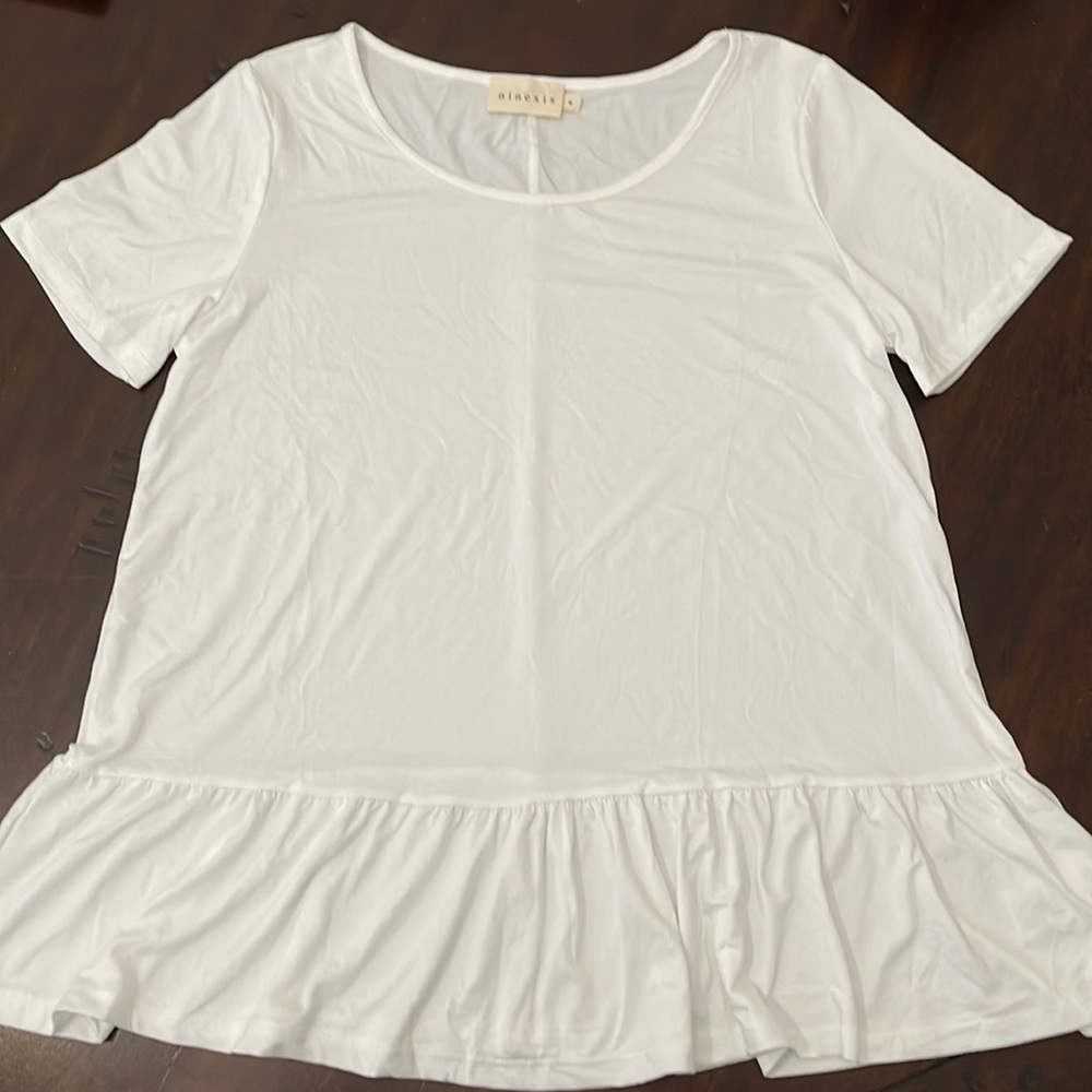White Ninexis Top